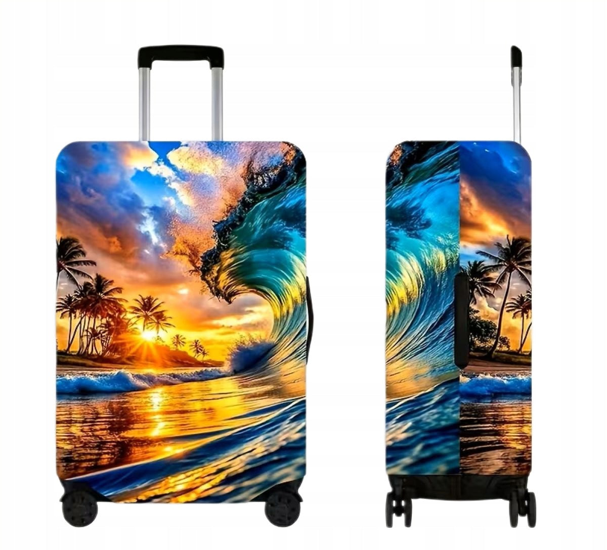 FLEXIBLE COVER FOR LARGE TOURIST SUITCASE - MAIN LUGGAGE Manufacturer code Pokrowiec Na Walizkę