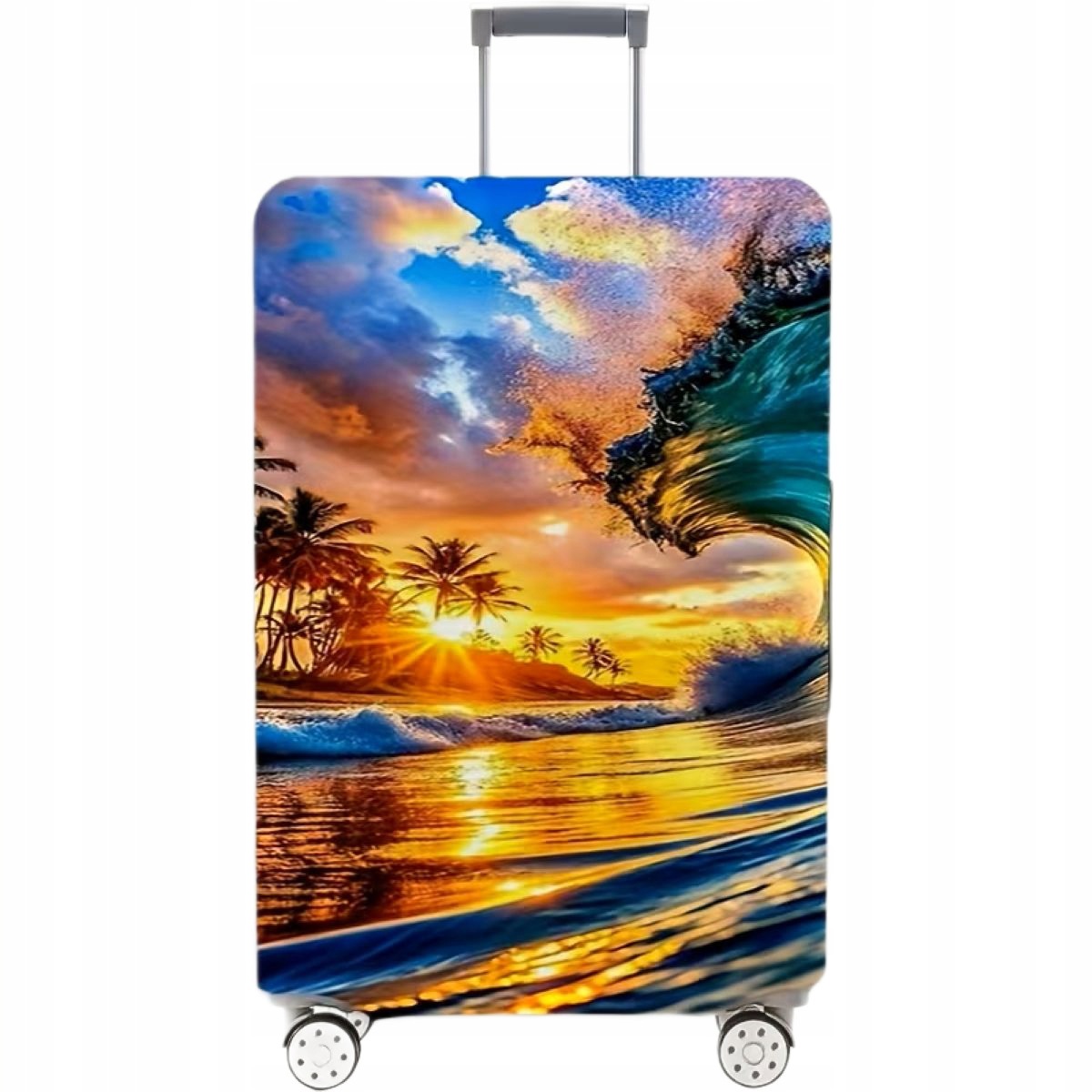 FLEXIBLE COVER FOR LARGE TOURIST SUITCASE - MAIN LUGGAGE
