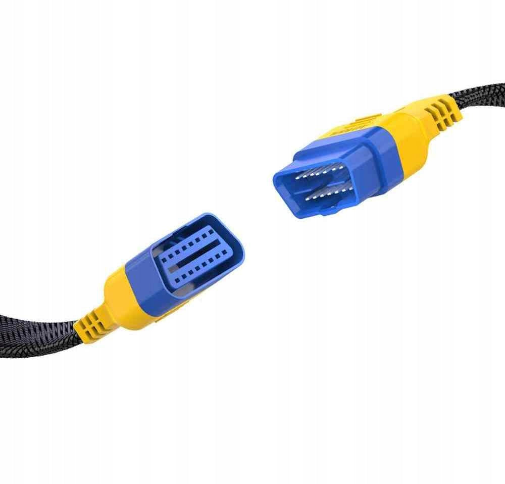 FLEXIBLE EXTENSION SOLID OBD 2 II EXTENSION CABLE ADAPTER 30cm eOBD CABLE EAN (GTIN) 5904954300481