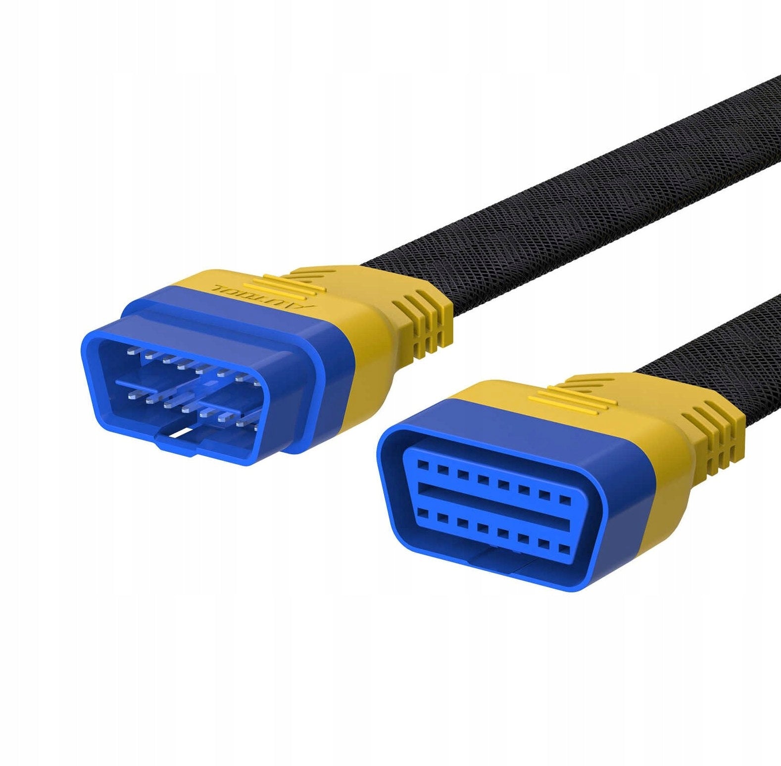 FLEXIBLE EXTENSION SOLID OBD 2 II EXTENSION CABLE ADAPTER 30cm eOBD CABLE Manufacturer code Launch Easydiag Flex 30cm