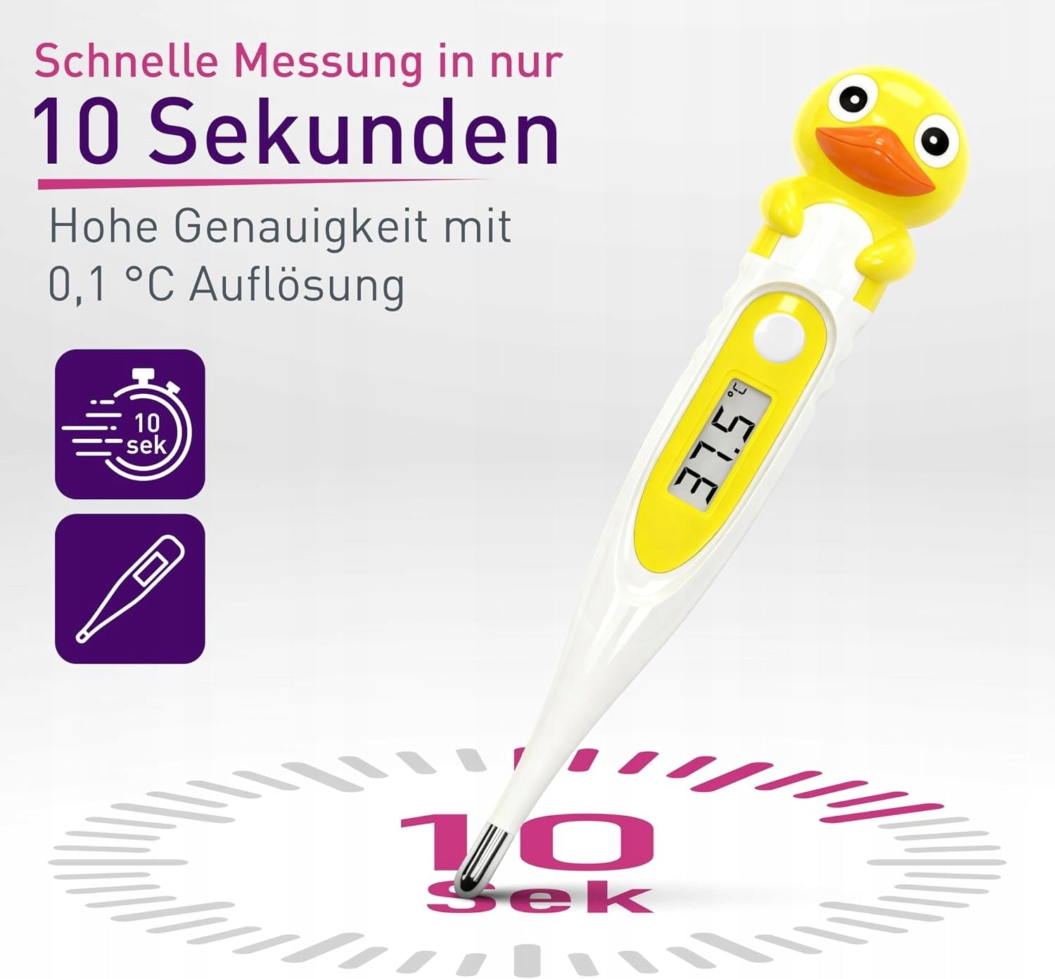 FLEXIBLE THERMOMETER SCALA SC 44 FLEX FOR CHILDREN 10 SECONDS Medical device type medical device or in-vitro diagnostic medical device