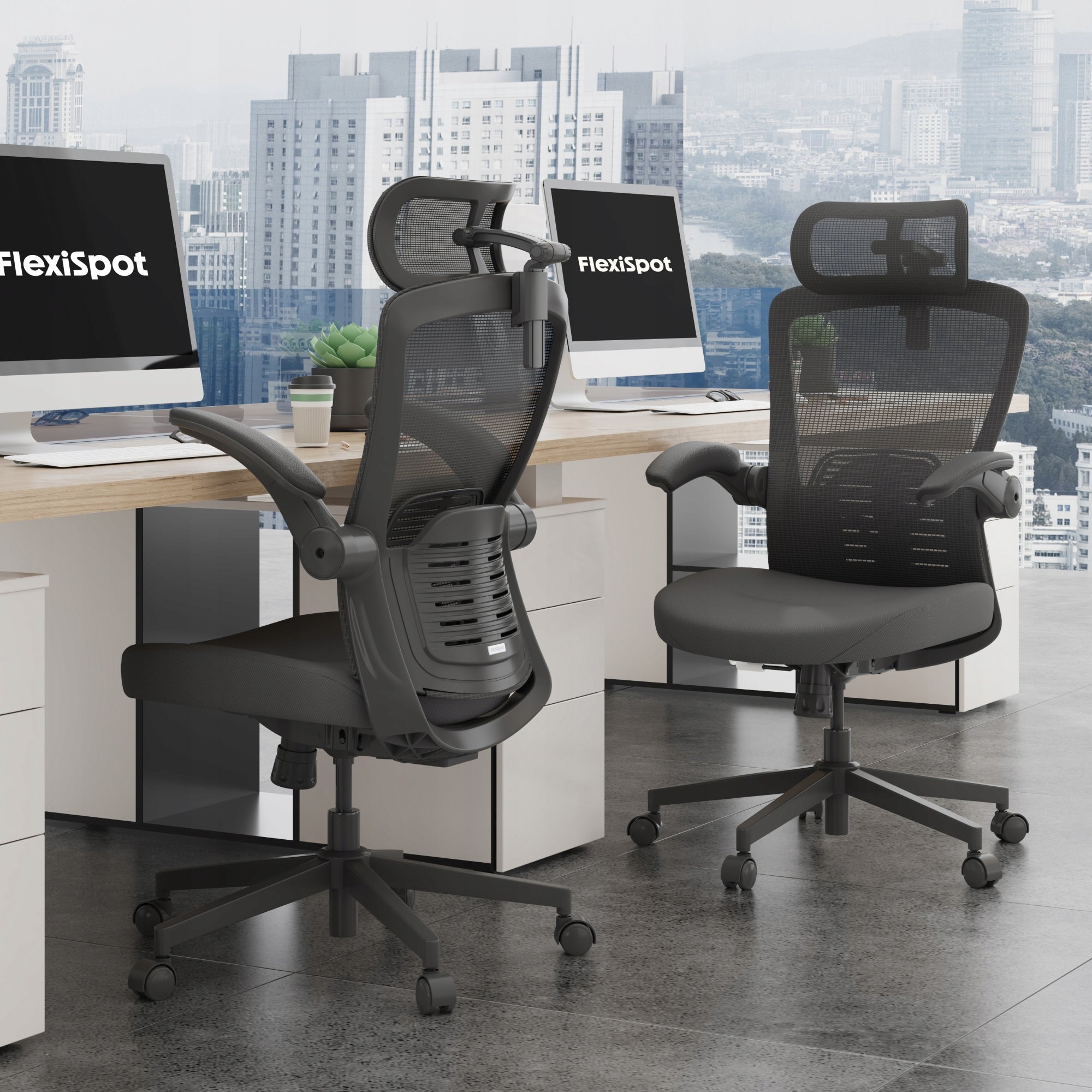 FLEXISPOT ergonomic office chair adjustable backrest/headrest load 150 kg EAN (GTIN) 840521501941