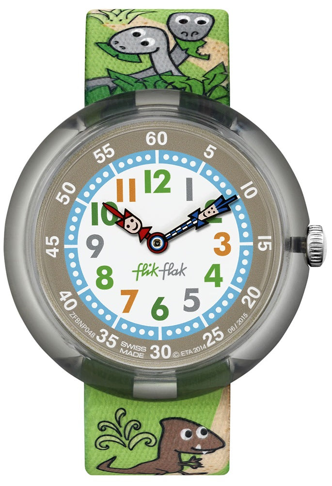 FLIK FLAK Swiss watch for children SAURUSES RETURN