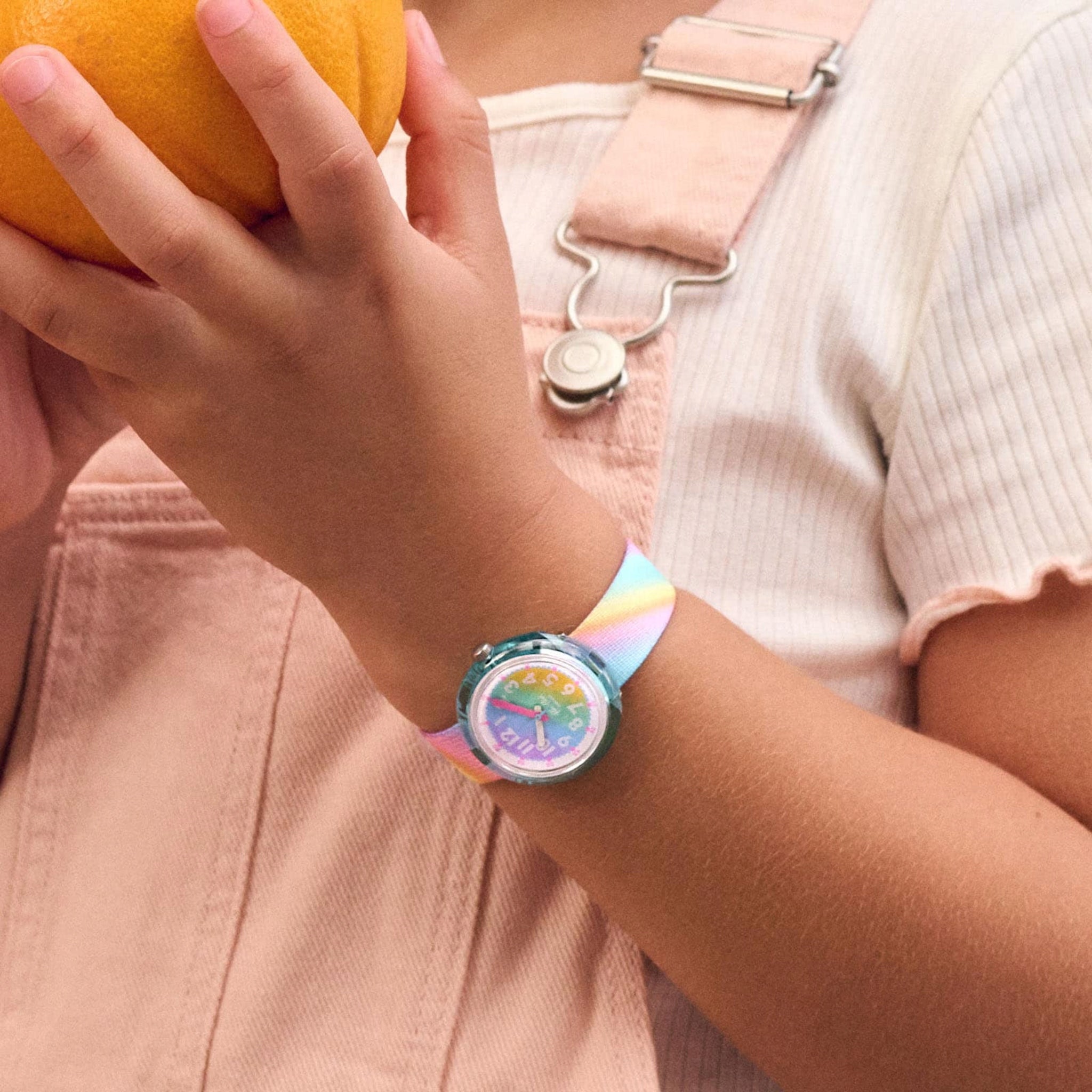 FLIK FLAK watch for children LIQUID RAINBOW EAN (GTIN) 7610522879300