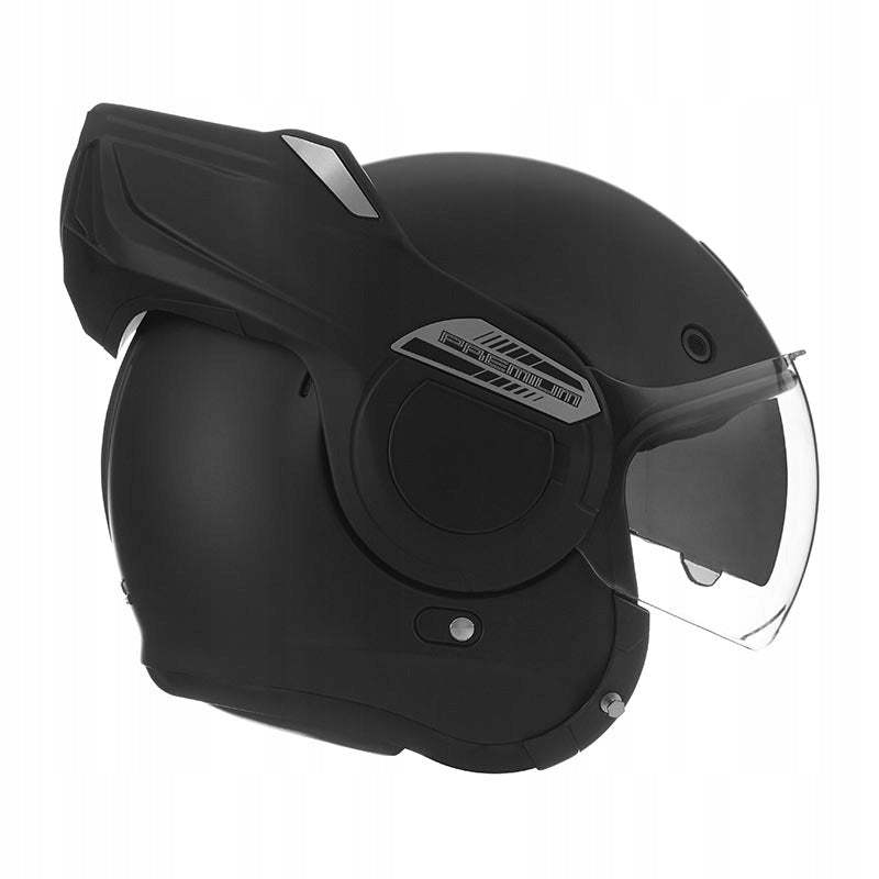 FLIP-BACK JAW HELMET NOX NP110 BLACK MAT XS