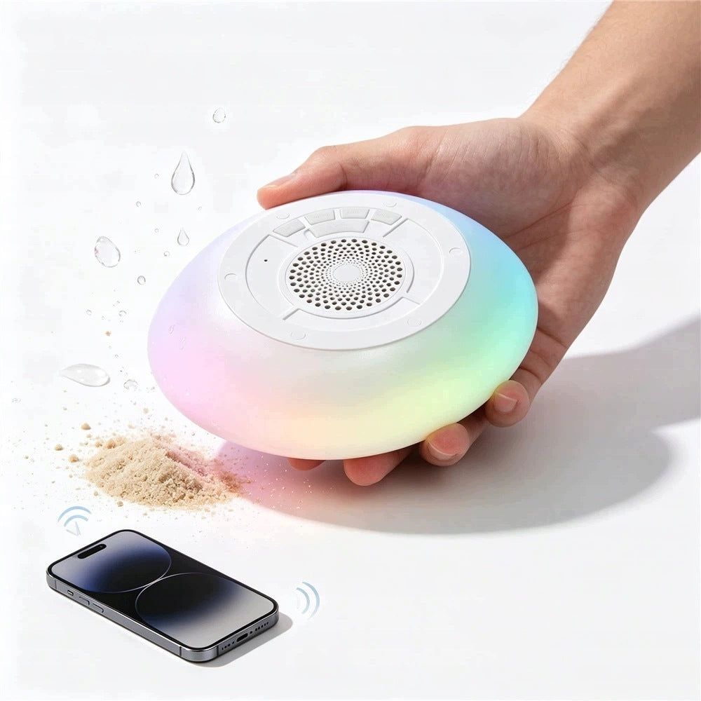 FLOATING BLUETOOTH SPEAKER WATERPROOF FOR SHOWER BATH Packaging status original