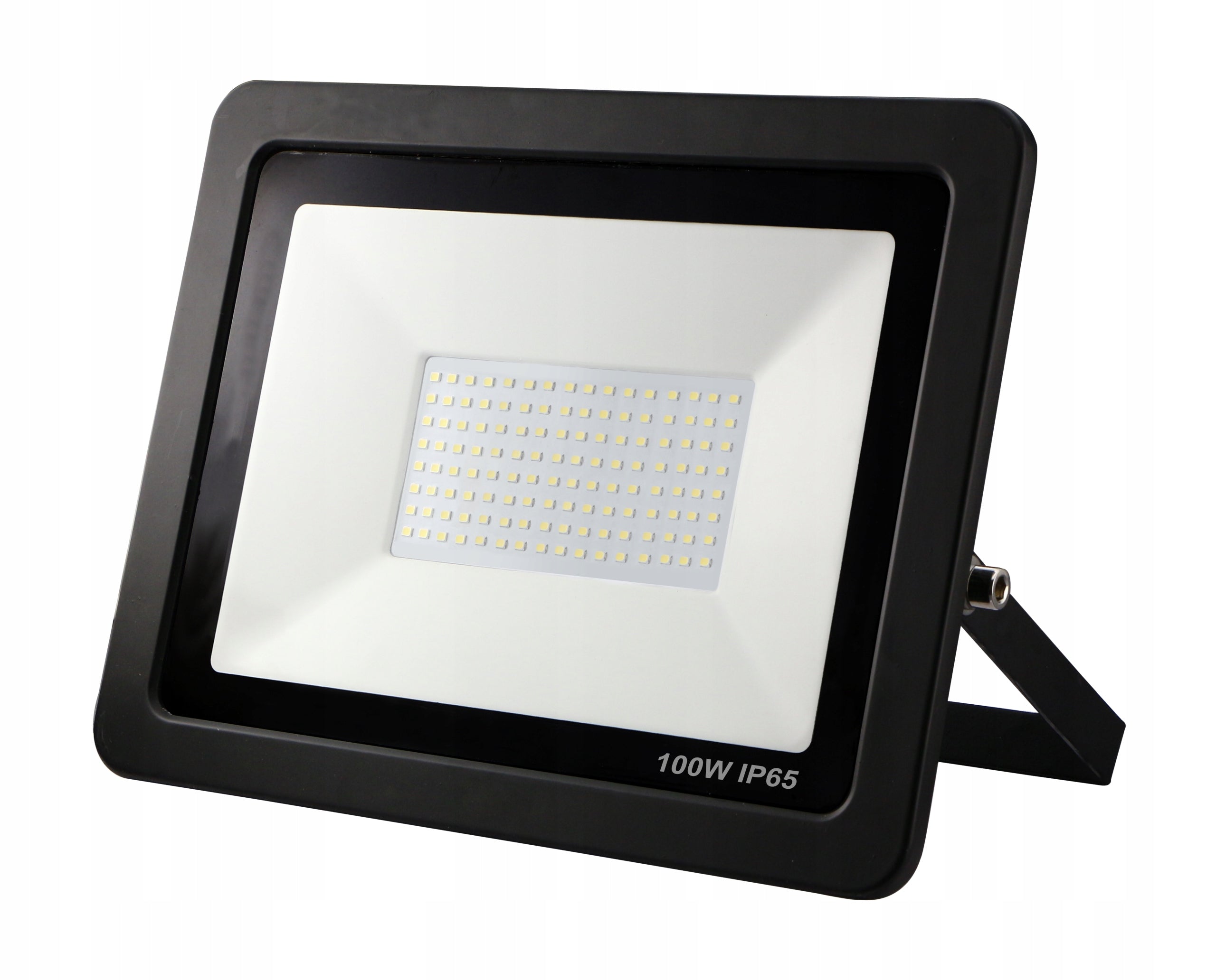 FLOODLIGHT 100W HALOGEN POWERFUL PREMIUM IP65 SLIM SPOTLIGHT 8000LM Color black