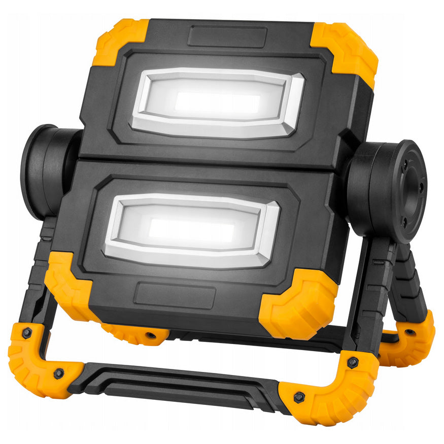 FLOODLIGHT BATTERY LAMP FOR GARAGE WORKSHOP PORTABLE 20W Packaging status original
