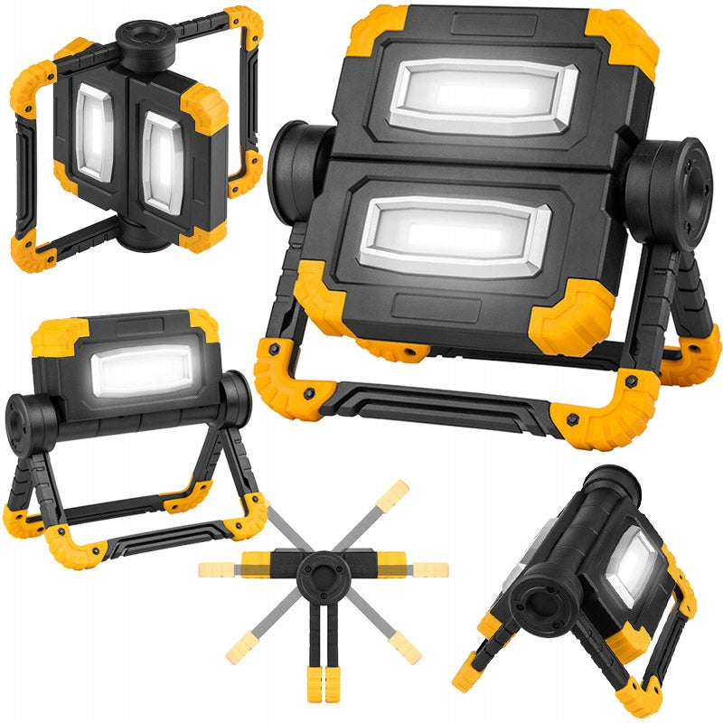 FLOODLIGHT BATTERY LAMP FOR GARAGE WORKSHOP PORTABLE 20W