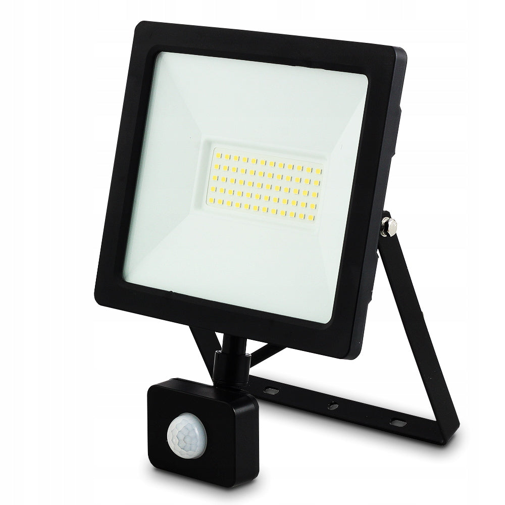 FLOODLIGHT LED LAMP WITH MOTION SENSOR 50W