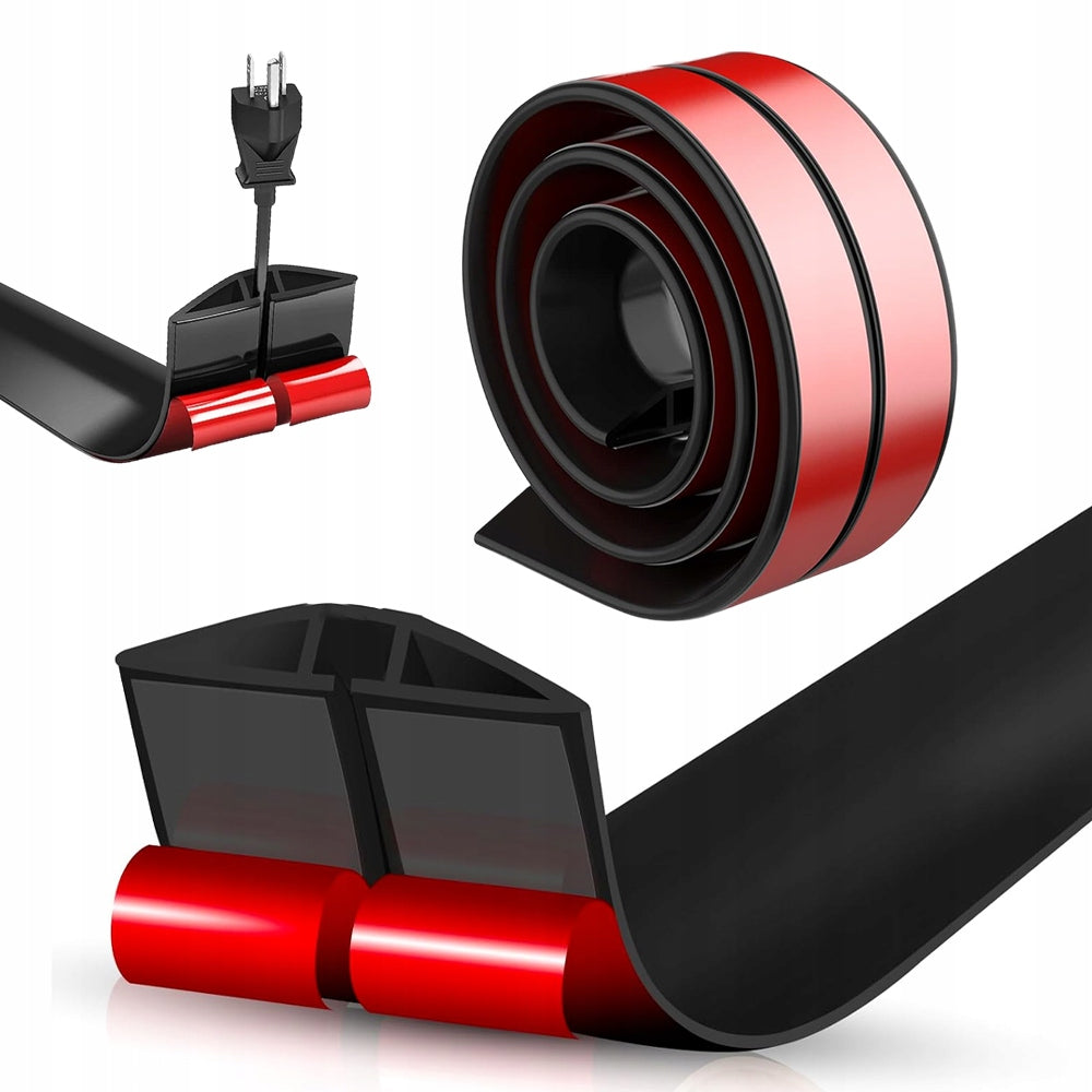 FLOOR CABLE CHANNEL BLACK TRIP PROTECTION CABLE CHANNEL