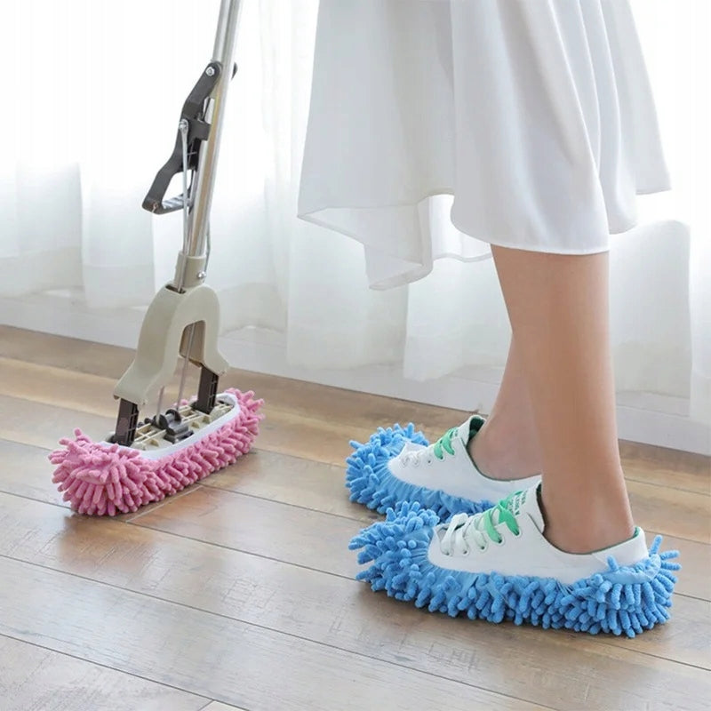 FLOOR CLEANING SLIPPERS WITH MOP COVERS SHOES MOP FOR CLEANING FLOOR Brand Daisy Ju