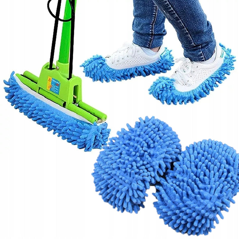 FLOOR CLEANING SLIPPERS WITH MOP COVERS SHOES MOP FOR CLEANING FLOOR