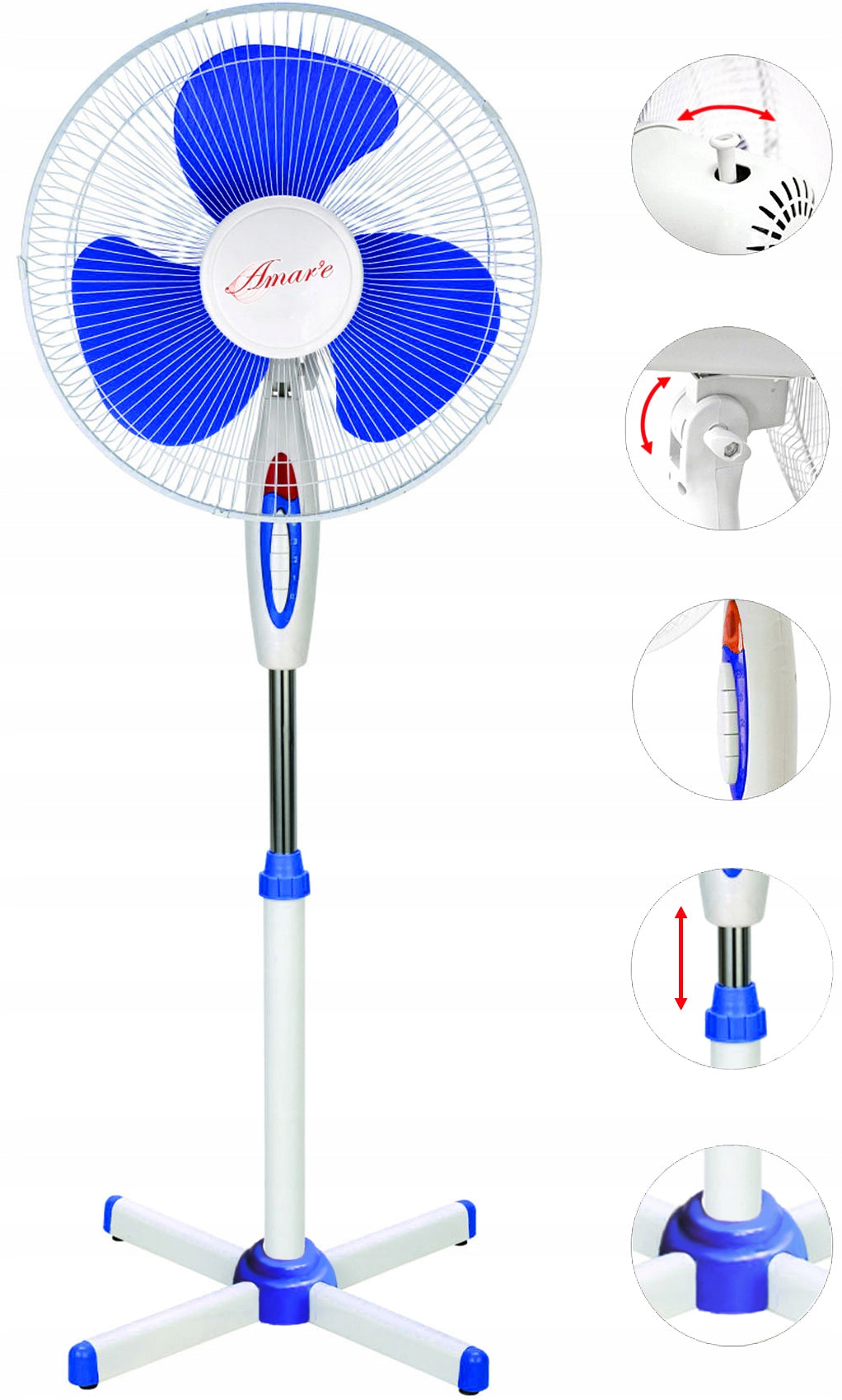 FLOOR FAN 40cm 40W