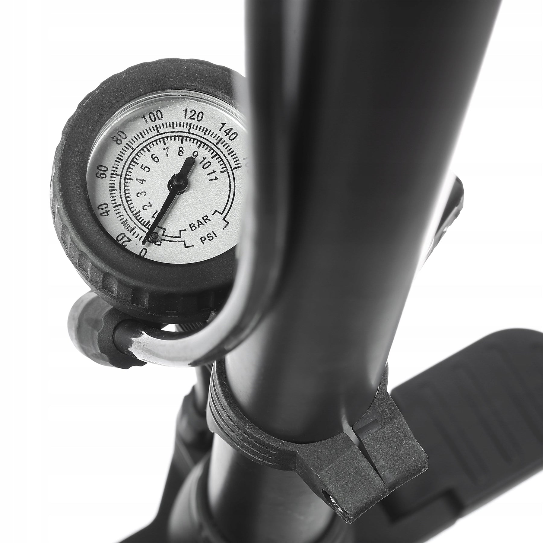 FLOOR HANDHELD CAR BICYCLE PUMP WITH BALL WORKSHOP PRESSURE GAUGE Manufacturer code ZY-6138C