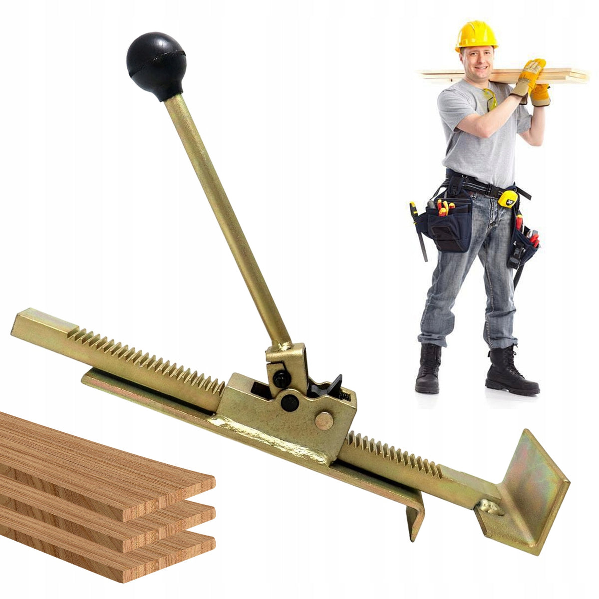 FLOOR LIFT WITH RATCHET MECHANISM ANGLE HARD BASE