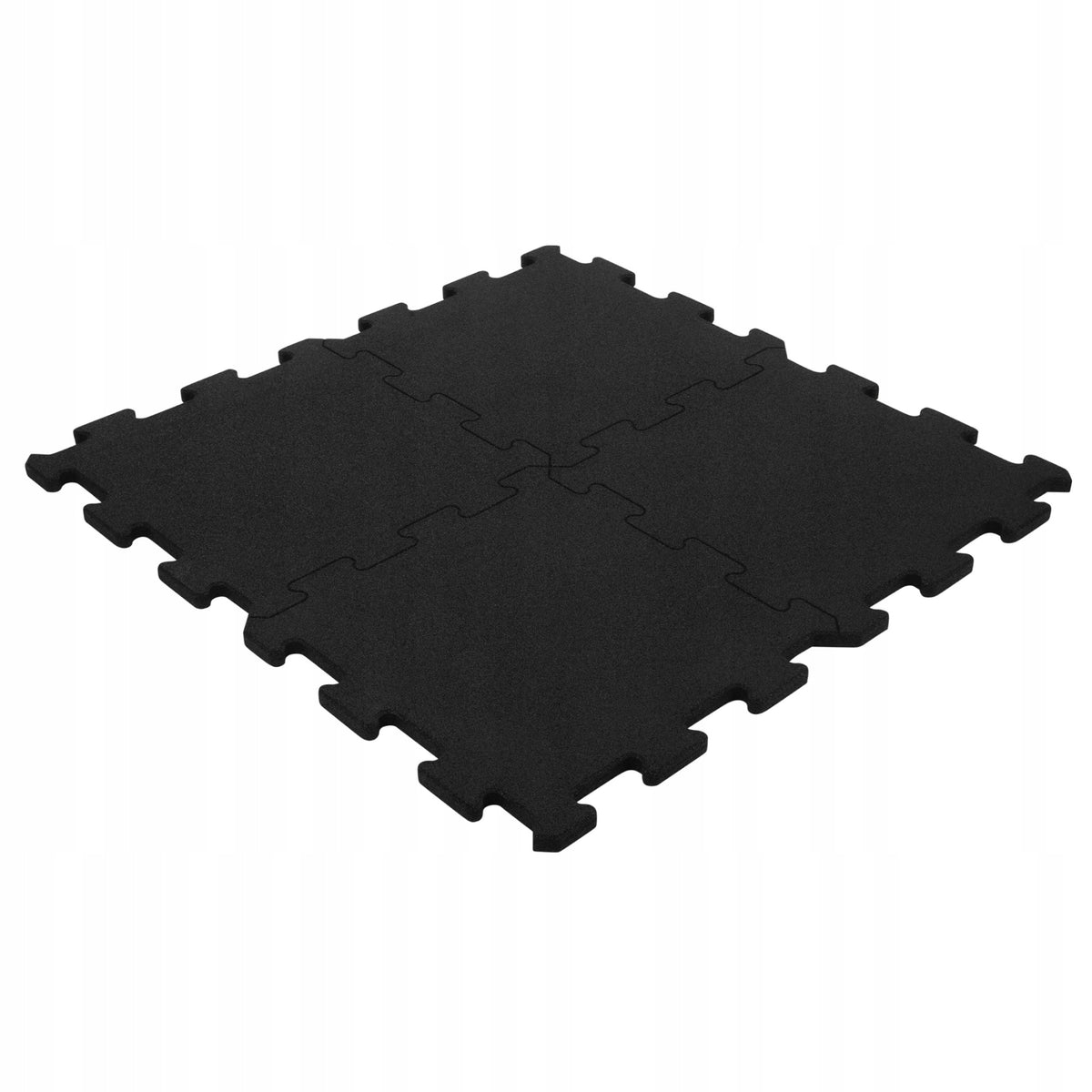 FLOOR MAT RUBBER PROTECTIVE PUZZLE 102x102 FOR GYM FOR EQUIPMENT 10mm Packaging status original