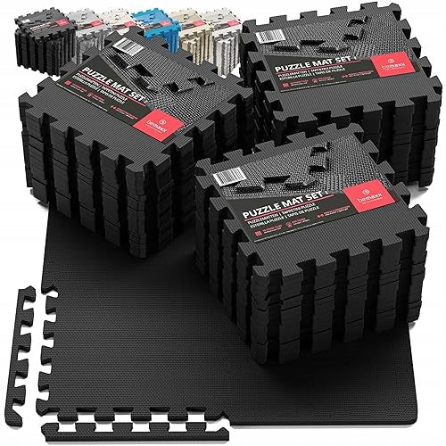 FLOOR MATS FOAM EVA PUZZLE INTERLOCKING PROTECTIVE SET OF 18 PCS