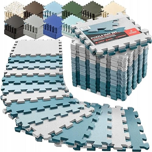 FLOOR MATS PUZZLE FOAM EVA SET OF 18 PCS. FOR FITNESS PROTECTION Brand no brand