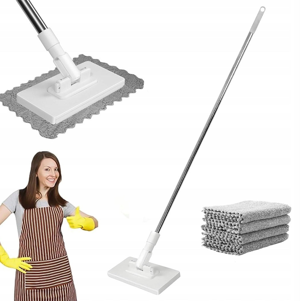 FLOOR MOP IDEAL FOR TIGHT SPACES EASY TO CHANGE CLOTHS