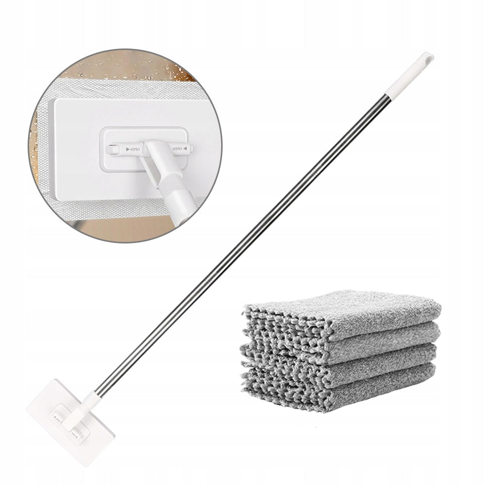 FLOOR MOP WITH REUSABLE CLEANING CLOTHS Packaging status original
