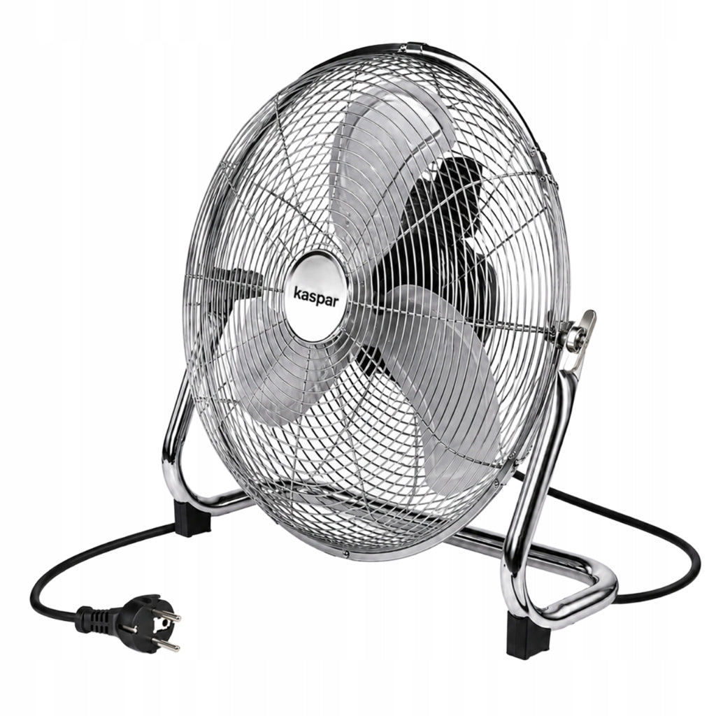 FLOOR STANDING FAN CIRCULATOR POWERFUL 200W POWER ADJUSTMENT Brand Kaspar