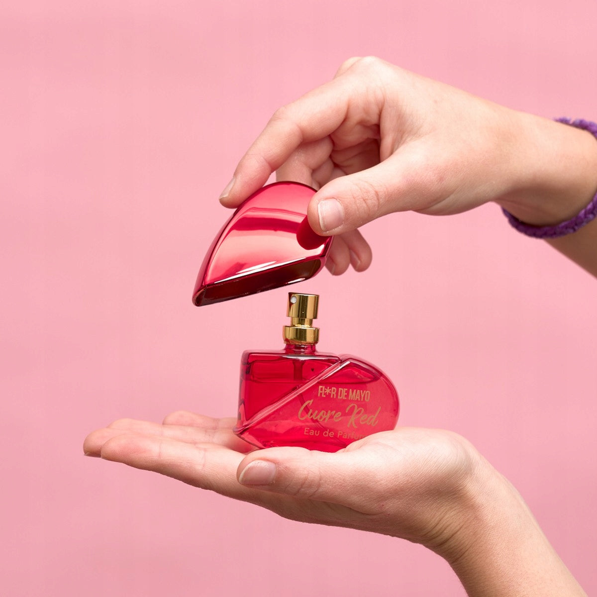 FLOR DE MAYO Perfumed Water HEART RED, 20 ml Manufacturer code 8428390056483
