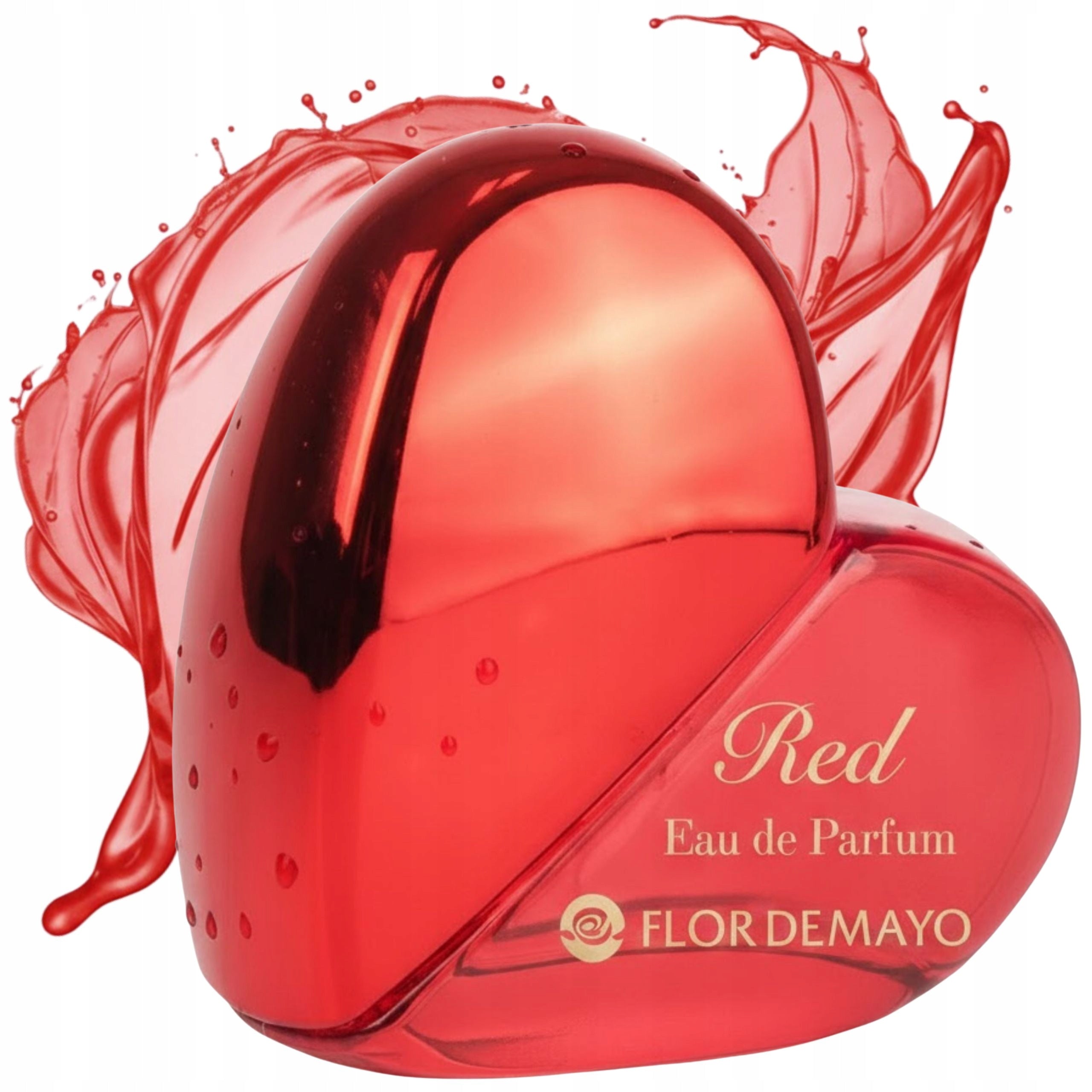 FLOR DE MAYO Perfumed Water HEART RED, 20 ml