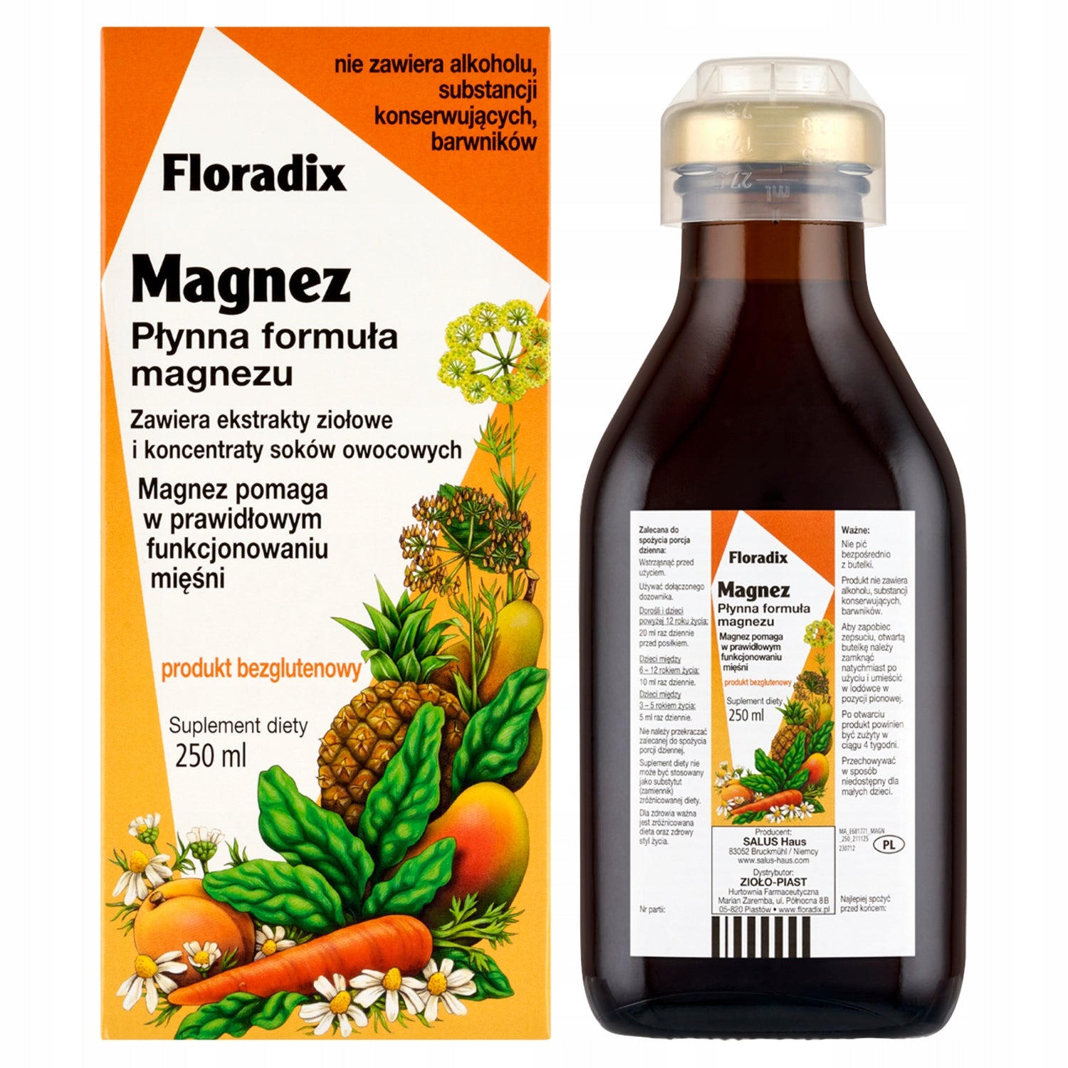 FLORADIX Magnesium Muscle Liquid Formula Magnesium Liquid 250ml