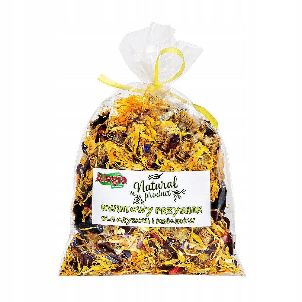 FLORAL PACKET OF DELICIOUSNESS FOR RABBIT RODENTS Brand Alegia