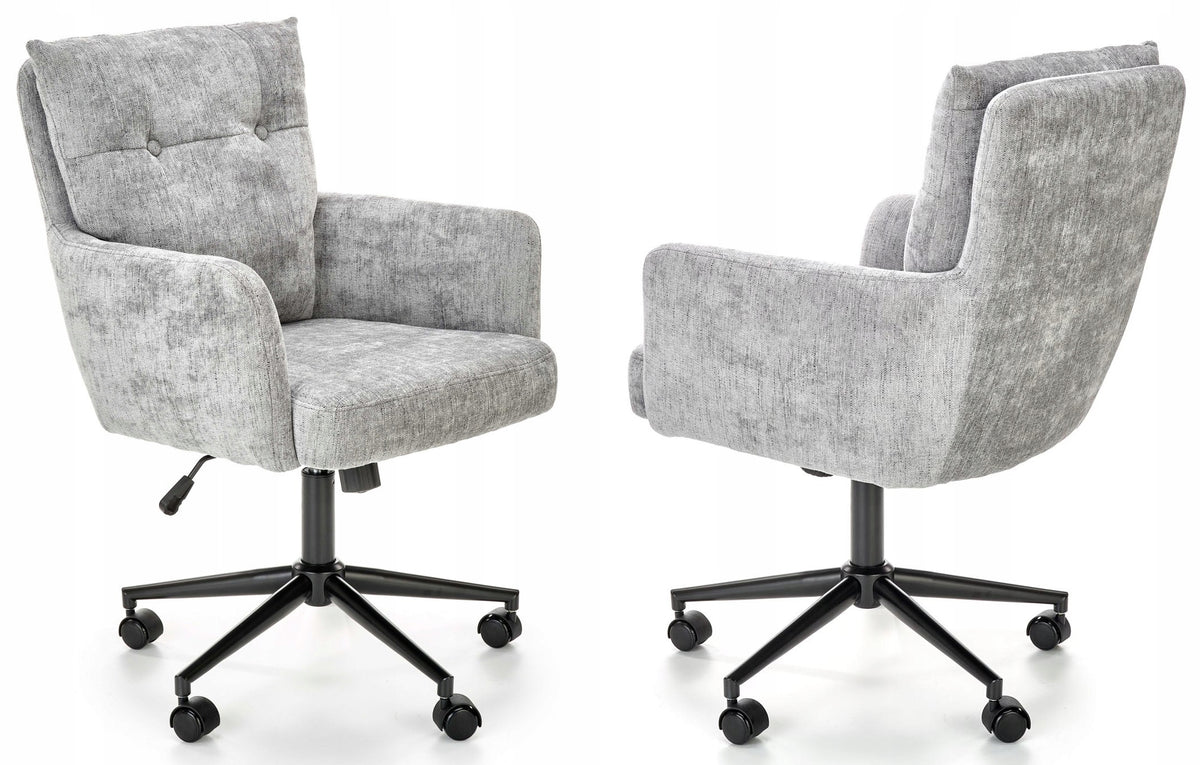 FLORES GRAY ASH HALMA SWIVEL OFFICE CHAIR