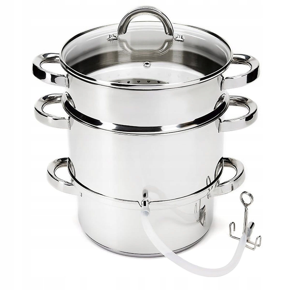 FLORINA MIDI Juicer 5L Steam Stainless Pot