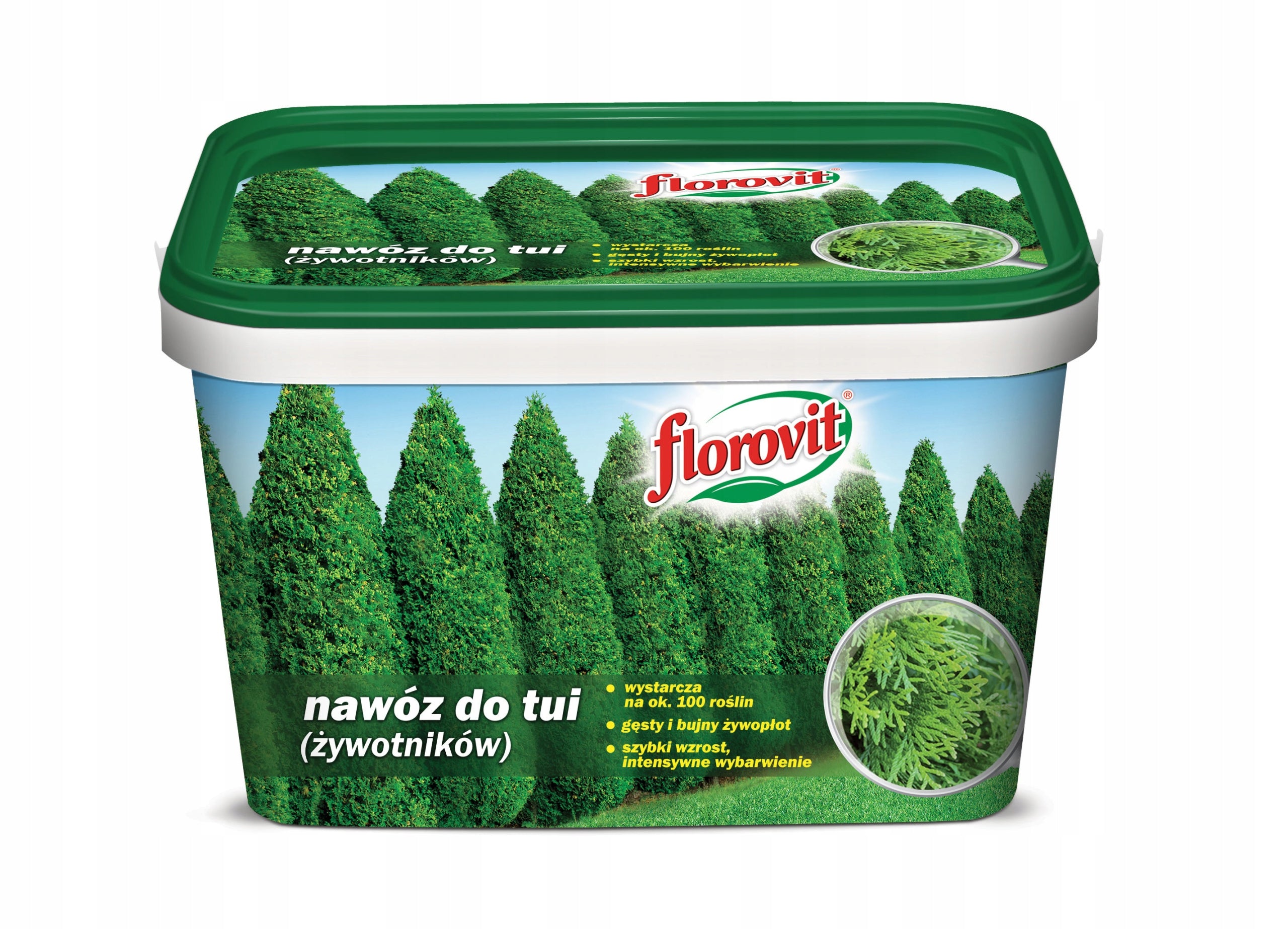 FLOROVIT granulated fertilizer for TUI (resins), bucket 4 kg