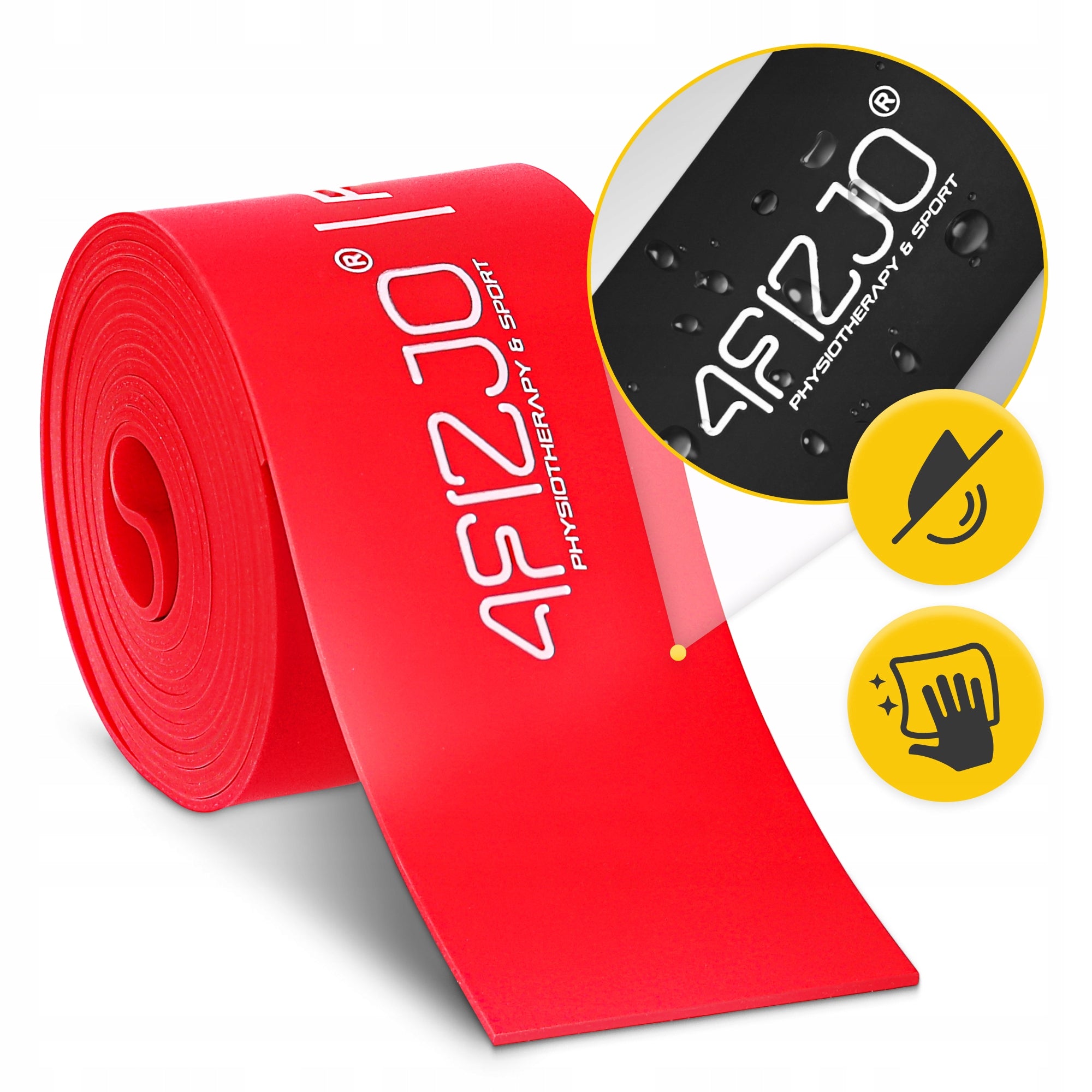 FLOSSING SET RUBBER FLOSS BAND COMPRESSION RUBBER FOR REHABILITATION 2PCS. Color multicolor