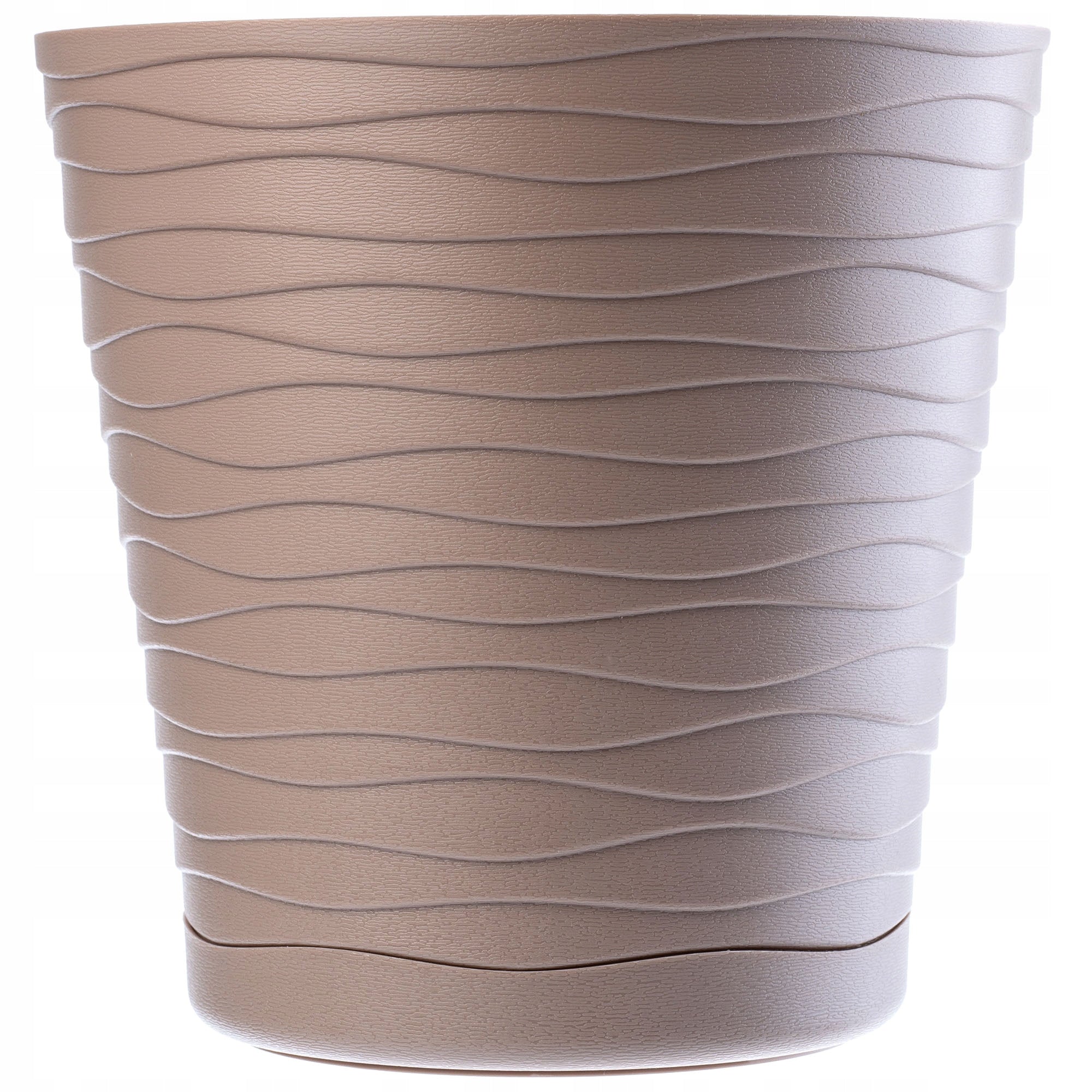 FLOWER POT 15 cm COVER WITH STAND PLASTIC FLOWER STAND Product width 15 cm