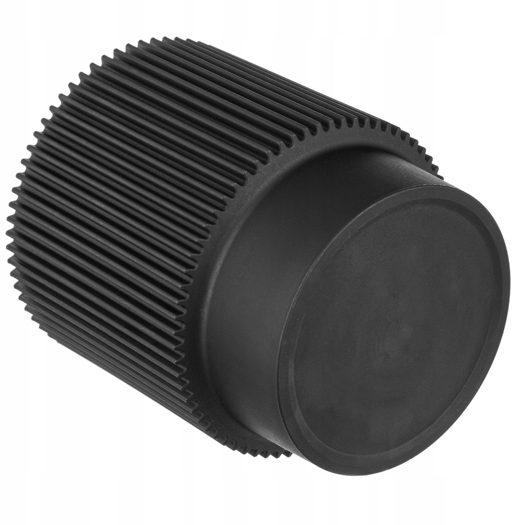 FLOWER POT 15cm PLANT COVER FLOWERBED PLASTIC BLACK Product height 16.5 cm