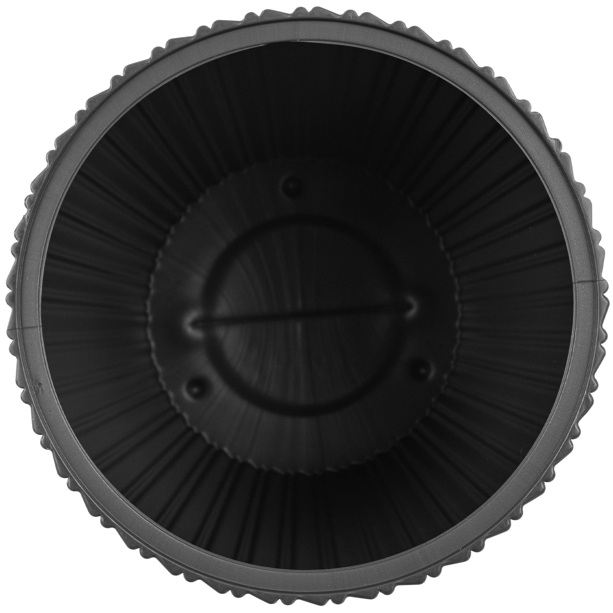 FLOWER POT 50cm COVER WITH CARTRIDGE FLOWERBED ANTHRACITE PLASTIC Color gray