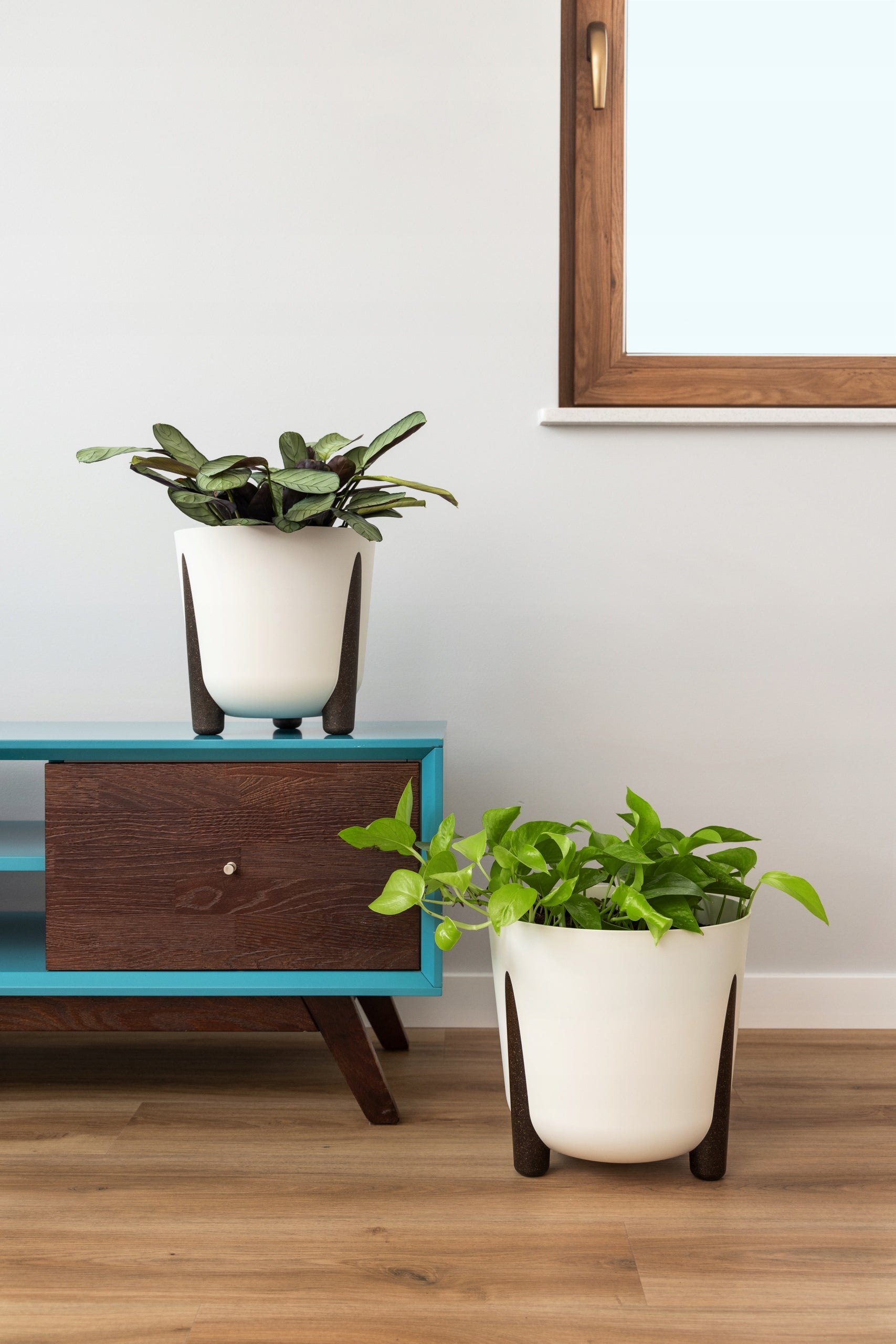 FLOWER POT Lamela FRIDA 26cm + MUSTARD cartridge Brand Lamela