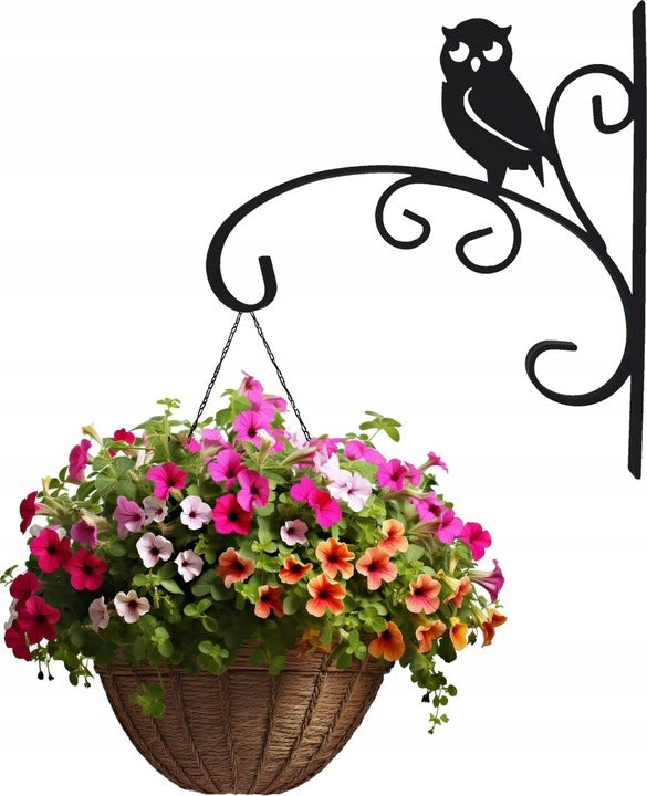 FLOWERBED METAL HOOK HOLDER FLOWER POT HANGER FOR LANTERNS Material metal