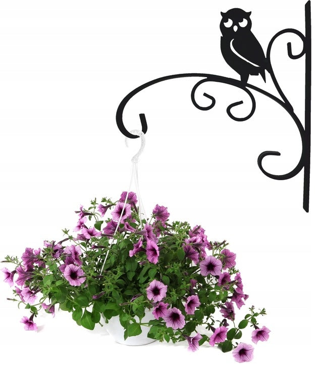 FLOWERBED METAL HOOK HOLDER FLOWER POT HANGER FOR LANTERNS