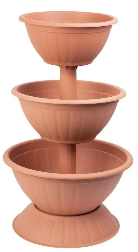 FLOWERBED PLANTER STANDING POT CASCADE BOWL 3-STOREY Manufacturer code 255536