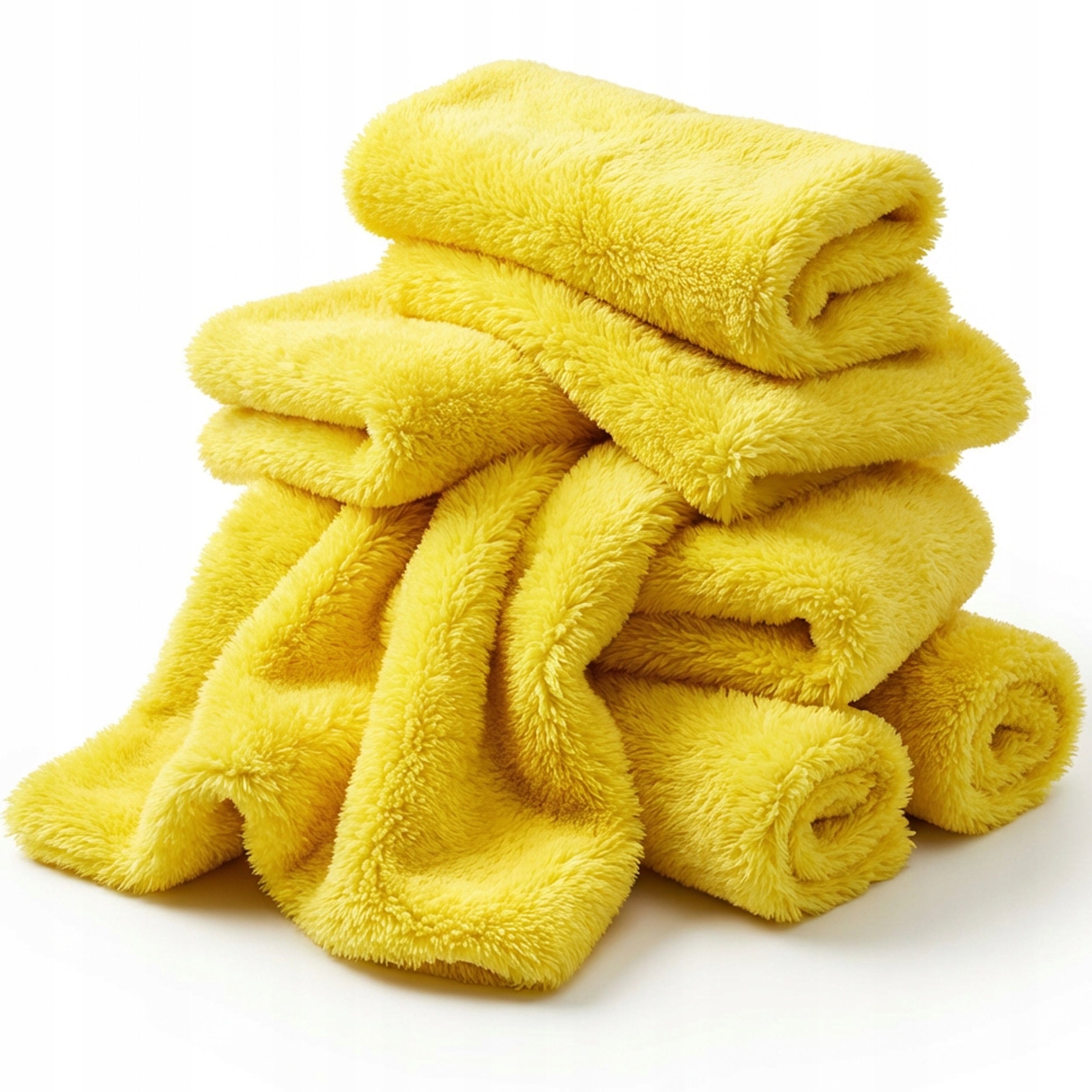 FLUFFY MICROFIBER SEAMLESS DELICATE CLOTH TOWEL CUT LASER 40x40cm