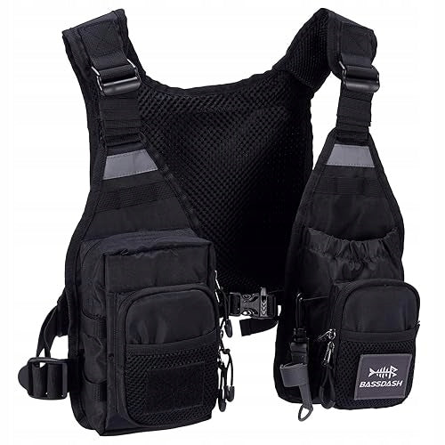 FLY FISHING VEST ULTRALIGHT UNISEX CAGE BAG FOR HOME