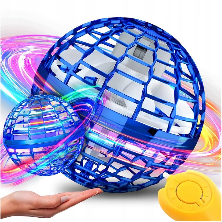 FLYING BALL UFO BALL GLOWING HAND CONTROLLED LED USB PILOT COSMOKULA Packaging status original