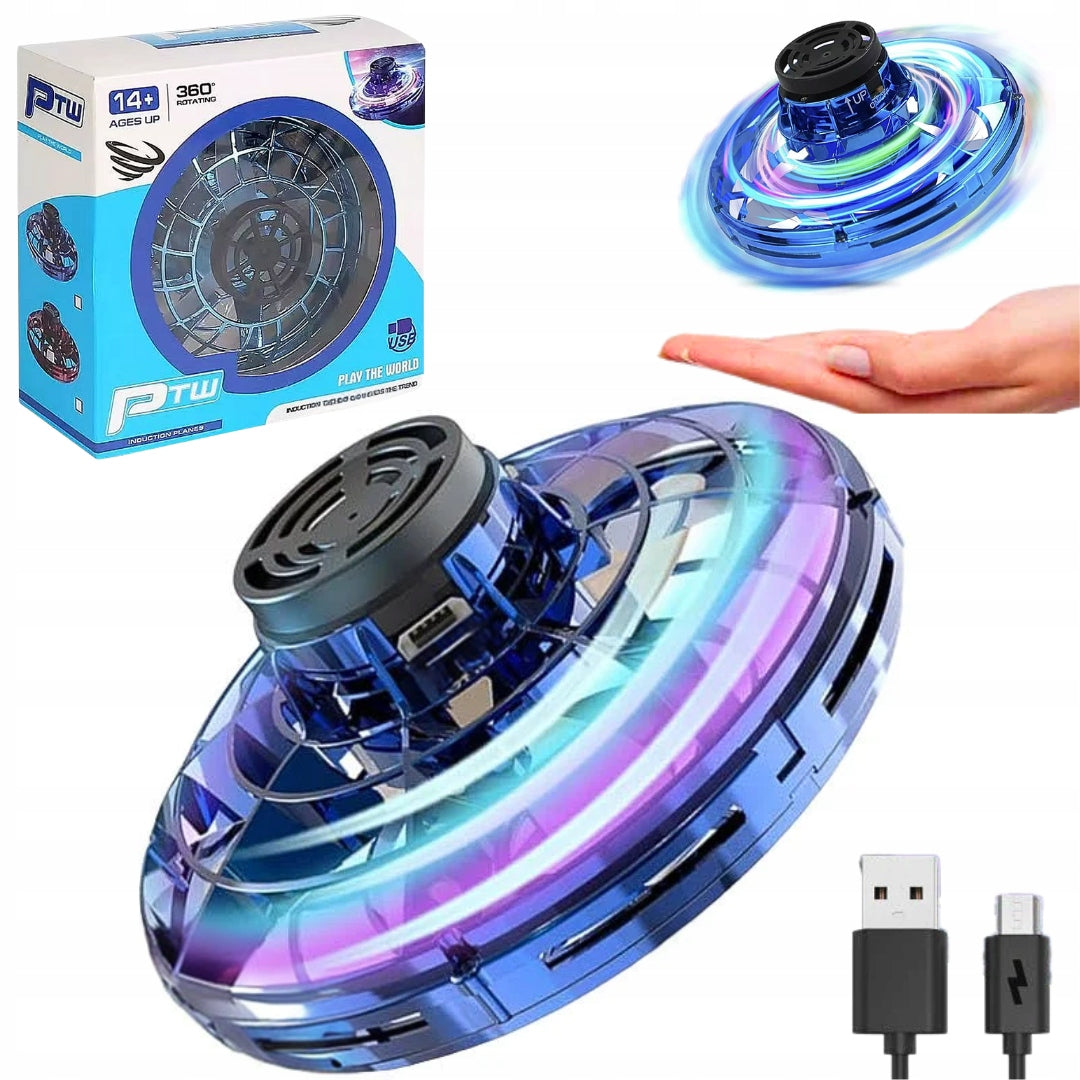 FLYING SAUCER Boomerang UFO DRIVE DRONE Flying Fidget Spinner