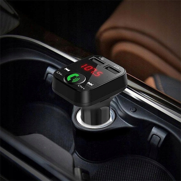 FM BLUETOOTH TRANSMITTER CHARGER MP3 2xUSB LCD MULTIFUNCTION MICROPHONE Brand ARSA GO