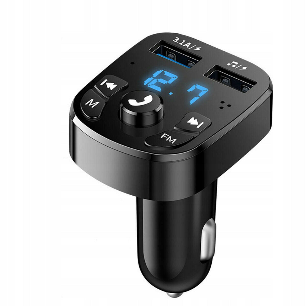 FM BLUETOOTH TRANSMITTER USB CHARGER 3.1A QC 3.0 Koanni EAN (GTIN) 5903686073359
