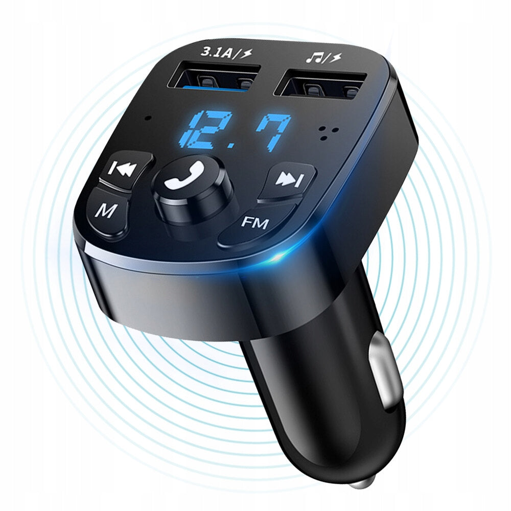 FM BLUETOOTH TRANSMITTER USB CHARGER 3.1A QC 3.0 Koanni Manufacturer code la7 transmiter