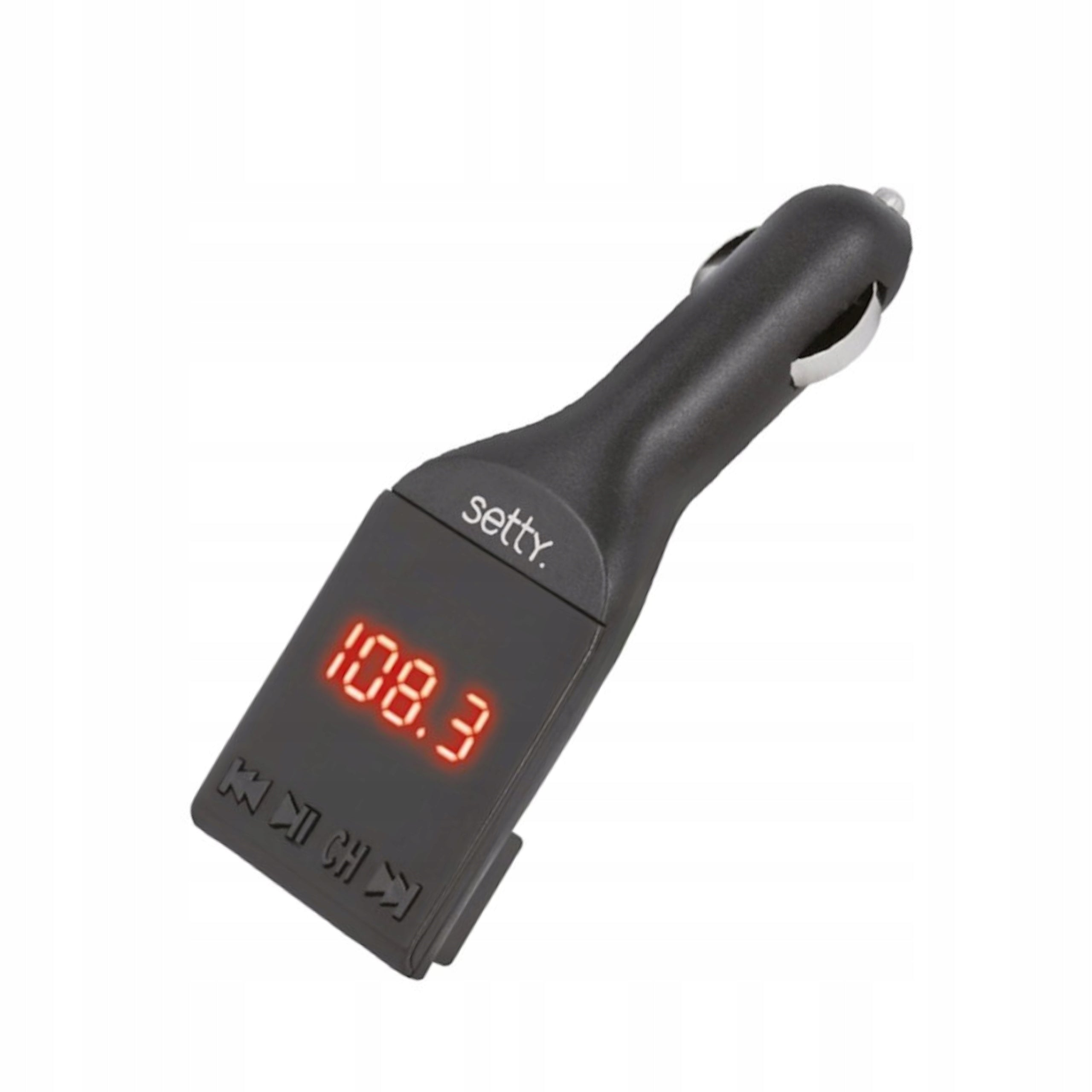 FM Car Transmitter Setty Bluetooth with USB Display with Microphone Packaging status original
