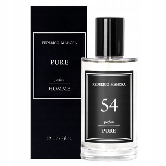 FM Federico Mahora Pure 54 – Male Strength, Elegance and Lasting Fragrance! Manufacturer code 100054